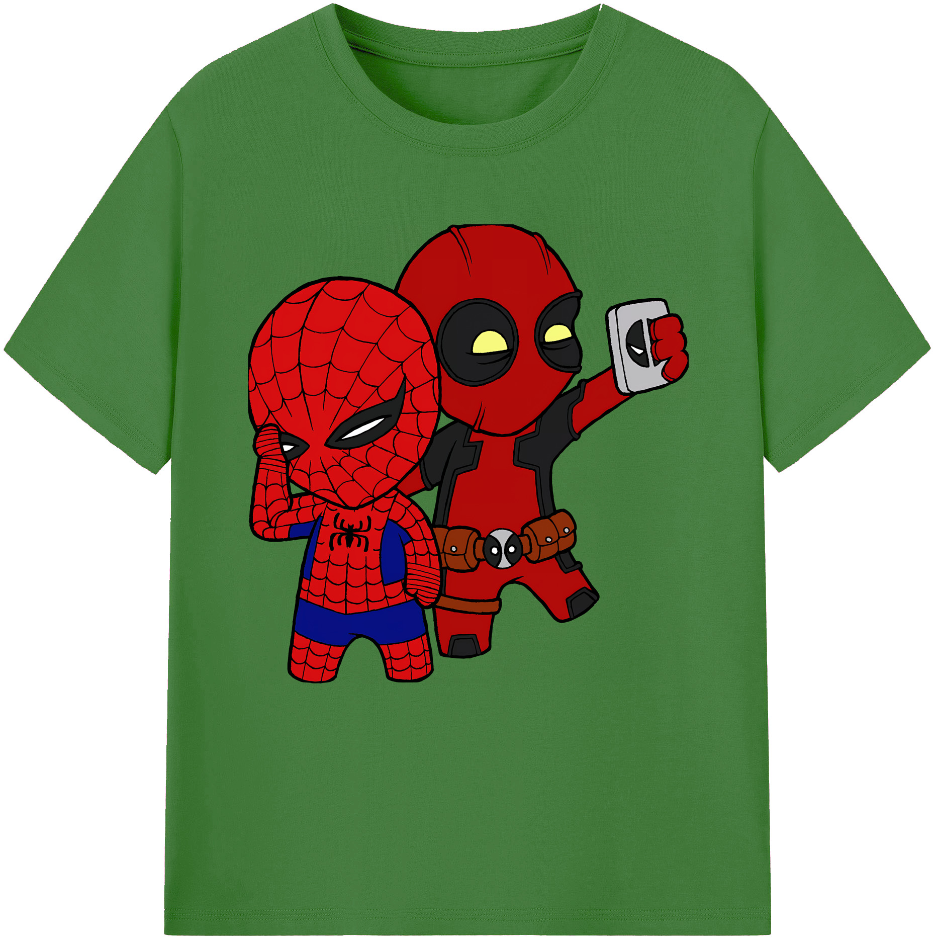 （画像用） Deadpool デッドプール レディースカジュアルプリントTシャツ（綿100％）